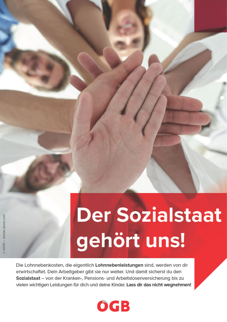 Lohnnebenkosten-Flyer